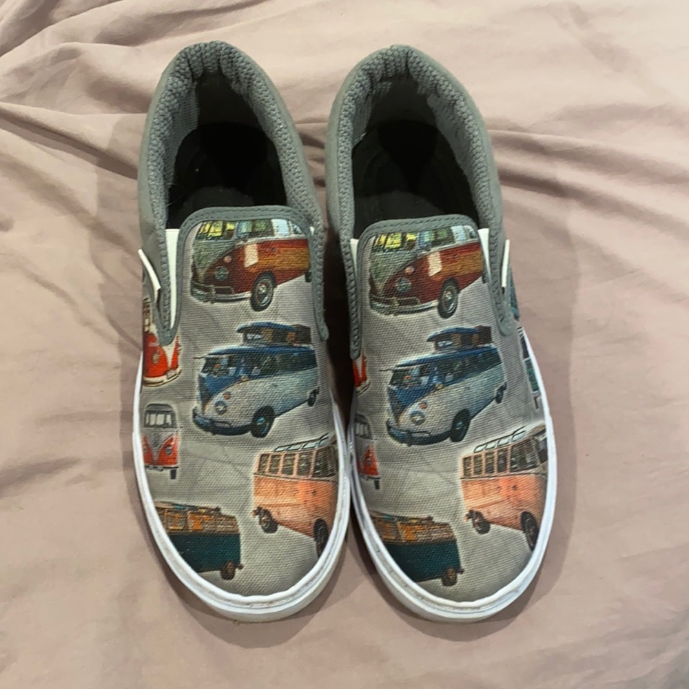 VW bus slip on shoes